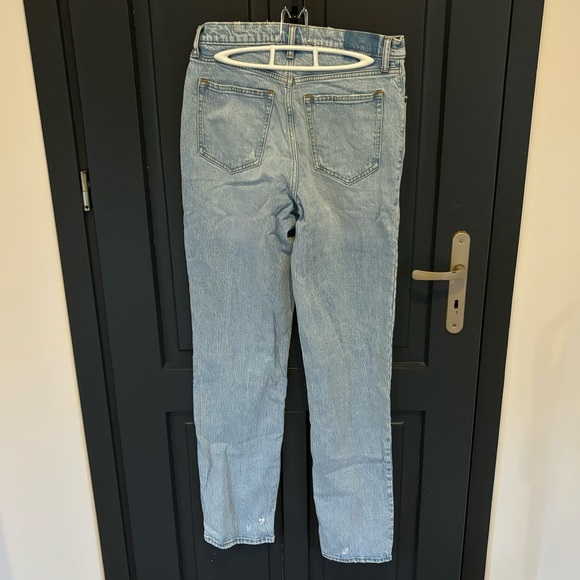 NWOT Ultra High Rise 90s Straight Jean in Light - Picture 4 of 5